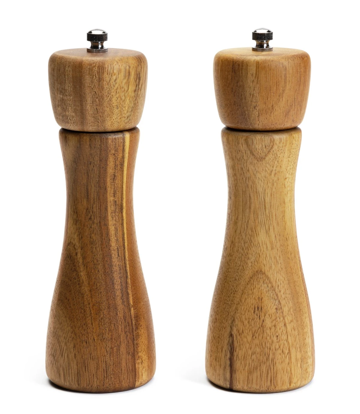 Habitat Global Wooden Salt And Pepper Grinder - Natural 3 Habitat Global Wooden Salt And Pepper Grinder - Natural