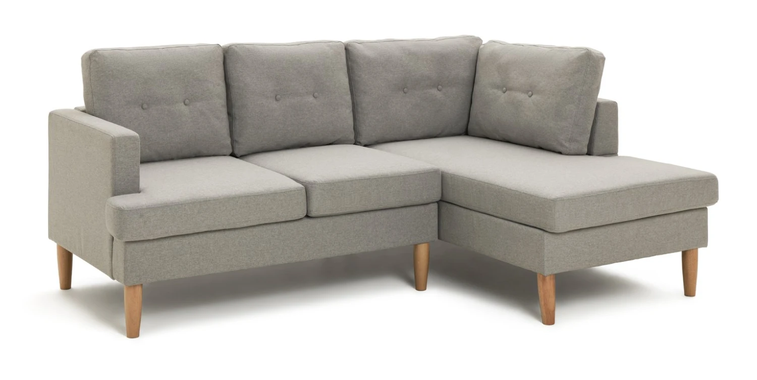 Habitat Joshua Self Assembly Right Hand Corner Sofa – Grey 3 Habitat Joshua Self Assembly Right Hand Corner Sofa – Grey