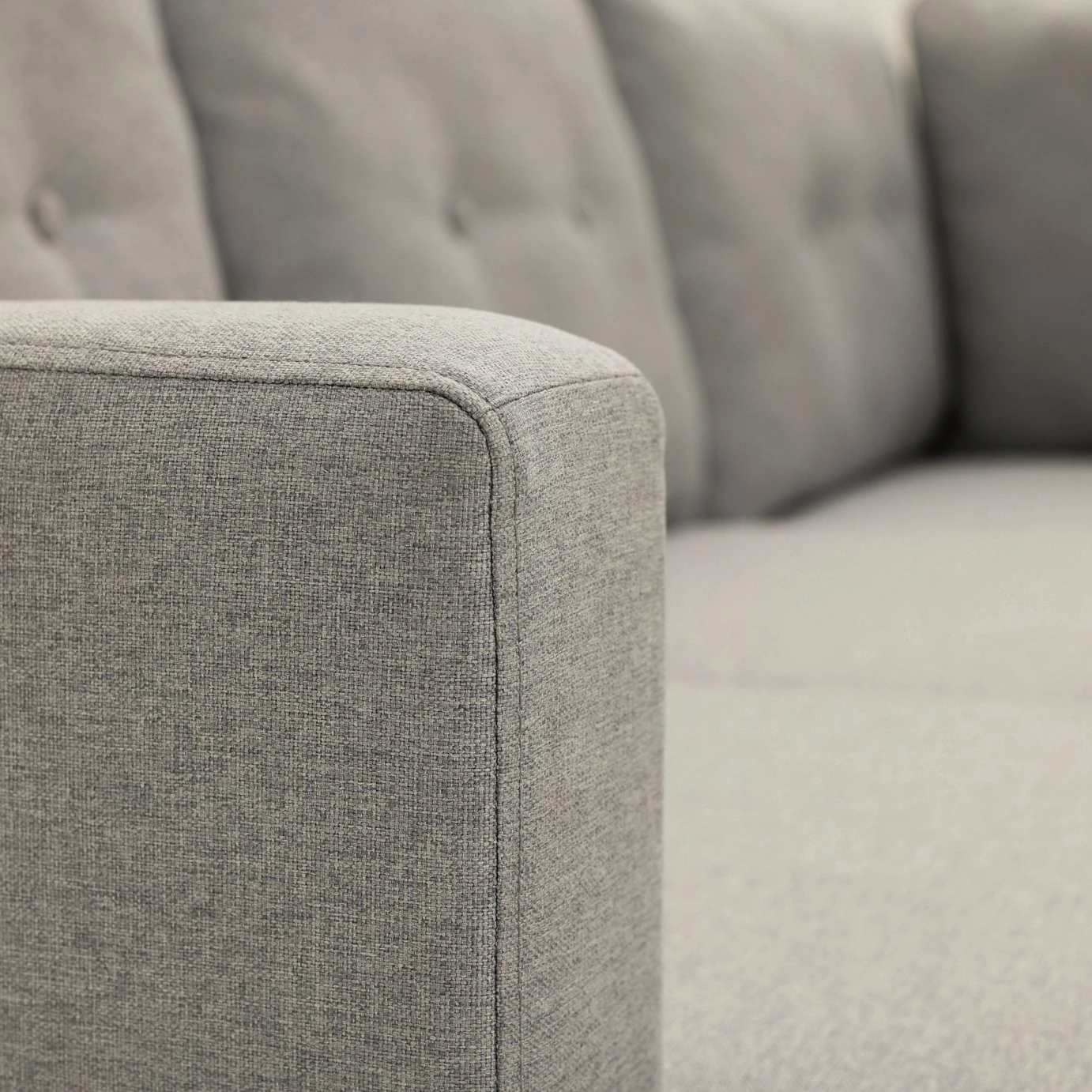 Habitat Joshua Self Assembly Right Hand Corner Sofa – Grey 11 Habitat Joshua Self Assembly Right Hand Corner Sofa – Grey - Image 9