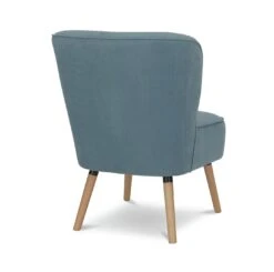 Habitat Eppy Fabric Accent Chair - Blue -Habitat 1230116 R Z005A
