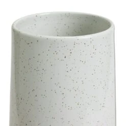 Habitat Reactive Glaze Dipped Ceramic Vase - White -Habitat 1230398 R Z003A