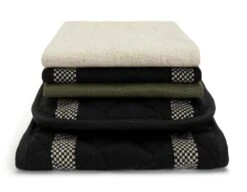 Habitat Woven Check And Stripe Textile Set -Habitat 1232657 R Z002A