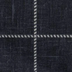 Habitat Grid Check Blue Bedding Set - Single -Habitat 1232815 R B001