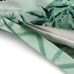 Habitat Crane Panel Green Bedding Set - Single -Habitat 1233199 R Z004A