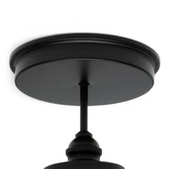 Habitat Globe Metal Bathroom Pendant Light - Black -Habitat 1233797 R Z003A