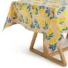 Habitat Lemons Wipe Clean Tablecloth - Multicoloured -Habitat 1234404 R Z001A