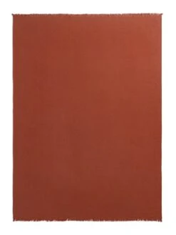 Habitat Cotton Plain Textured Throw - Terracotta - 150x200cm 11 Habitat Cotton Plain Textured Throw - Terracotta - 150x200cm -Habitat 1244212 R Z004A