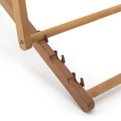 Habitat Folding Wooden Garden Deck Chair - Blue -Habitat 1247628 R Z005A