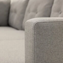 Habitat Joshua Self Assembly Left Hand Corner Sofa - Grey -Habitat 1251267 R Z009A