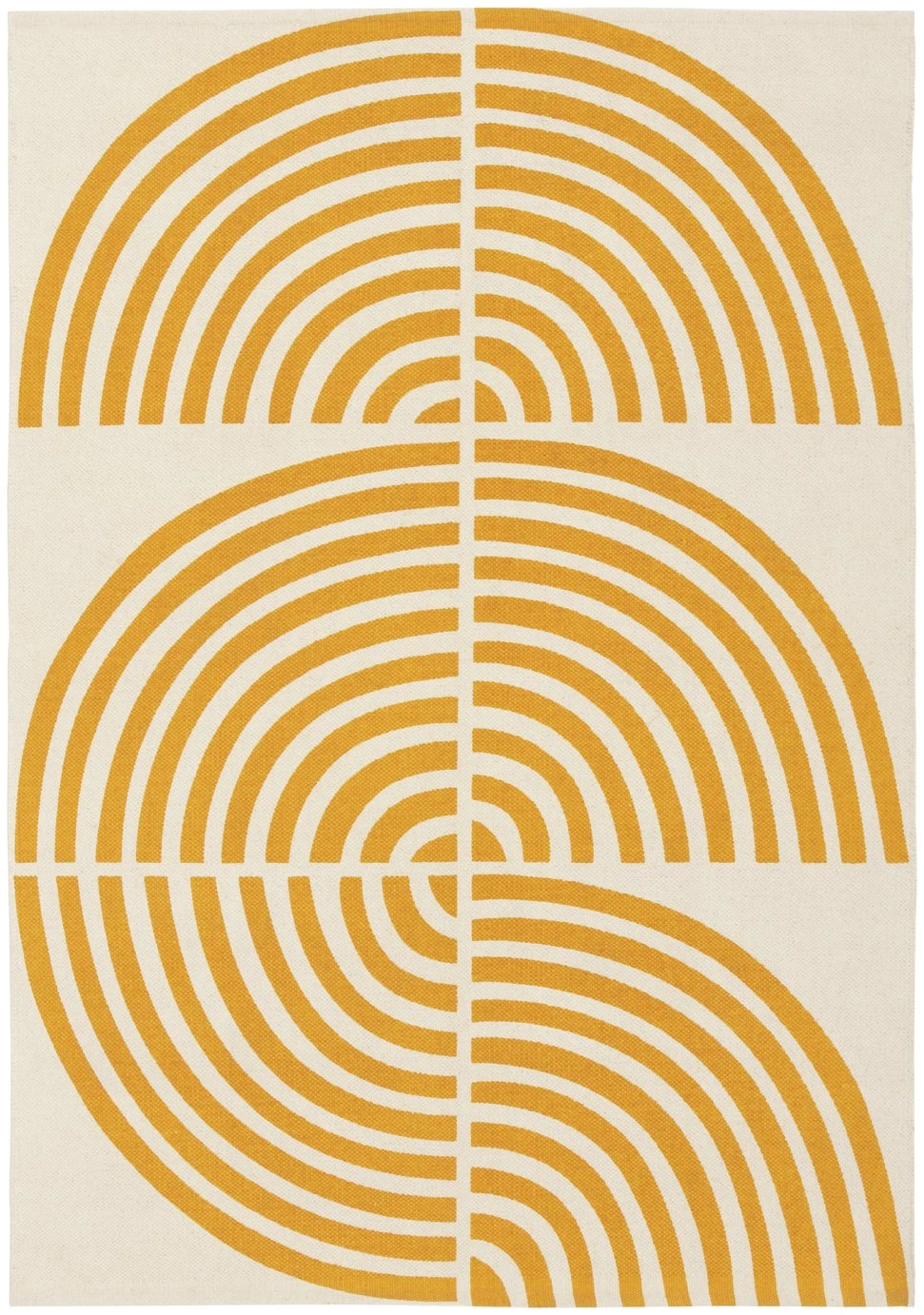 Habitat Global Print Flatweave Rug - 120X170cm - Yellow 3 Habitat Global Print Flatweave Rug - 120X170cm - Yellow