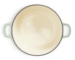 Habitat 3.3 Litre Cast Iron Casserole Dish - Green 10 Habitat 3.3 Litre Cast Iron Casserole Dish - Green -Habitat 1258394 R Z002A