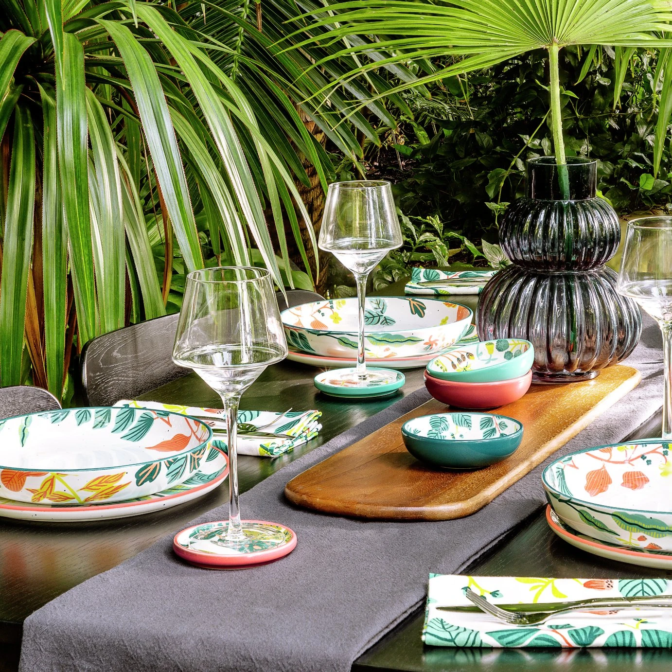 Habitat X Kew 3 Piece Ceramic Nibble Bowl 10 Habitat X Kew 3 Piece Ceramic Nibble Bowl - Image 8