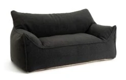 Habitat Kids Double Chair Bean Bag - Charcoal -Habitat 1306789 R Z002A