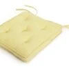 Habitat Pack Of 2 Woven Cushion Seat - Yellow -Habitat 1307386 R Z001A