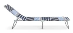 Habitat Folding Metal Sun Lounger - Blue -Habitat 1346141 R Z002A