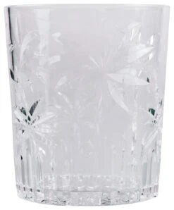 Habitat Palm Design Transparent Tumbler - Pack Of 4 11 Habitat Palm Design Transparent Tumbler - Pack Of 4 -Habitat 1400056 R Z005A