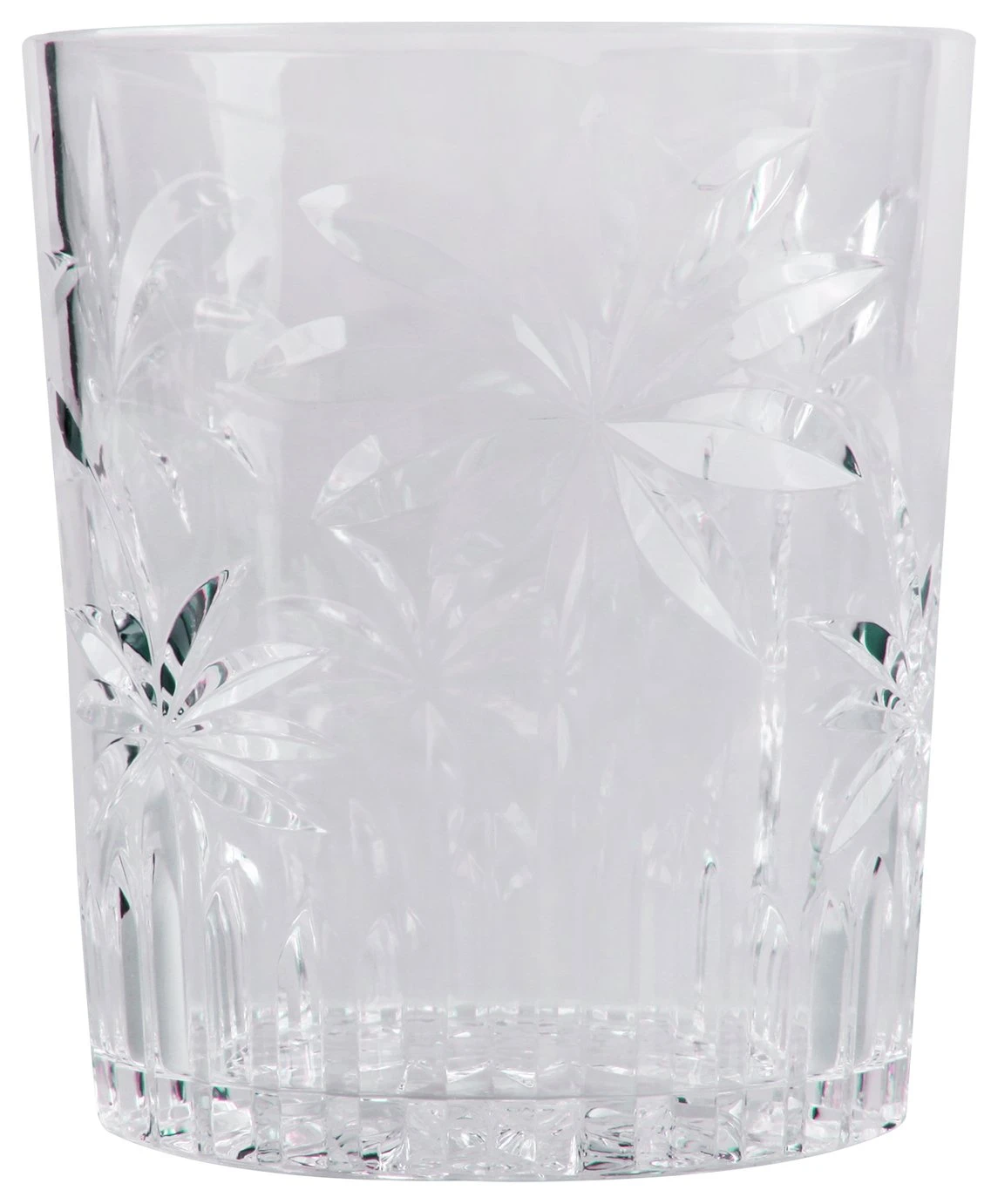Habitat Palm Design Transparent Tumbler - Pack Of 4 7 Habitat Palm Design Transparent Tumbler - Pack Of 4 - Image 5