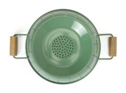 Habitat Enamel And Wood Colander -Habitat 1404519 R Z004A