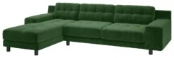 Habitat Hendricks Left Hand Corner Chaise Sofa - Moss Green -Habitat 1405862 R Z011A