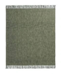 Habitat Recycled Throw - Green - 125x150cm -Habitat 1406775 R Z004A