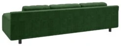 Habitat Hendricks Velvet Corner Chaise Sofa - Moss Green -Habitat 1480825 R Z004A