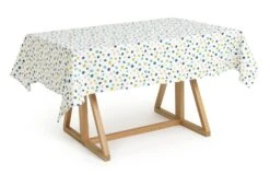 Habitat Spot Wipe Clean Table Cloth - Multicoloured 9 Habitat Spot Wipe Clean Table Cloth - Multicoloured -Habitat 1483932 R Z002A