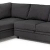 Habitat Seattle Left Corner Fabric Sofa Bed - Charcoal 1 Habitat Seattle Left Corner Fabric Sofa Bed - Charcoal -Habitat 1663123 R Z001A