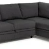 Habitat Seattle Right Corner Fabric Sofa Bed - Charcoal -Habitat 1834196 R Z001A