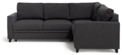 Habitat Seattle Right Corner Fabric Sofa Bed - Charcoal -Habitat 1834196 R Z002A