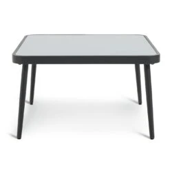 Habitat Habtat Somerset 5 Seater Metal Garden Corner Sofa Set - Grey -Habitat 1935246 R Z002A