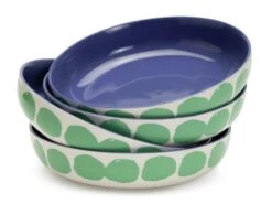 Habitat Abstract 4 Piece Stoneware Pasta Bowl -Habitat 1955941 R Z002A