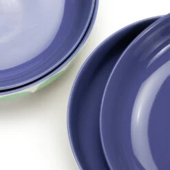 Habitat Abstract 4 Piece Stoneware Pasta Bowl -Habitat 1955941 R Z005A