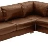 Habitat Eton Leather Left Hand Corner Sofa - Tan -Habitat 1958278 R Z001A