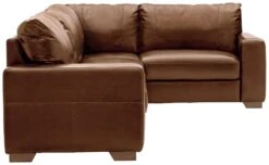 Habitat Eton Leather Left Hand Corner Sofa - Tan 11 Habitat Eton Leather Left Hand Corner Sofa - Tan -Habitat 1958278 R Z003A