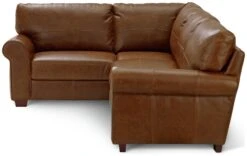 Habitat Salisbury Leather Right Hand Corner Sofa - Tan -Habitat 1958326 R Z003A