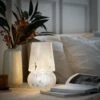 Habitat Rahnn Confetti Glass Table Lamp - White 2 Habitat Rahnn Confetti Glass Table Lamp - White -Habitat 1970421 R Z001A