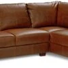 Habitat Salisbury Leather Left Hand Corner Sofa - Tan -Habitat 1995183 R Z001A
