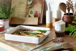 Habitat Global Large Stoneware Roaster 9 Habitat Global Large Stoneware Roaster -Habitat 1997686 R Z001C