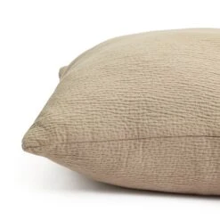 Habitat Textured Plain Cushion - Cream - 50x50cm -Habitat 2005395 R Z002A