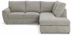 Habitat Ashford Fabric Right Corner Chaise Sofa - Grey -Habitat 2017558 R Z002A