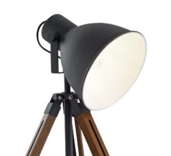 Habitat Loft Living Tripod Table Lamp - Grey -Habitat 2017596 R Z005A