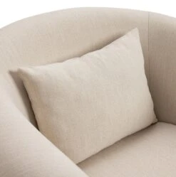 Habitat Larissa Fabric Tub Chair - Natural -Habitat 2020844 R Z006A