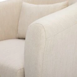 Habitat Larissa Fabric Tub Chair - Natural -Habitat 2020844 R Z007A