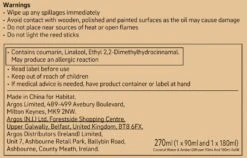 Habitat 90ml Diffuser & 180ml Refill - Coconut Water & Amber -Habitat 2066561 R Z011A