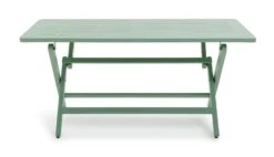 Habitat Folding 4 Seater Steel Dining Set - Green -Habitat 2069908 R Z002A