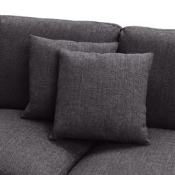 Habitat Lisbon Fabric Left Hand Corner Chaise Sofa- Charcoal 16 Habitat Lisbon Fabric Left Hand Corner Chaise Sofa- Charcoal -Habitat 2078092 R Z009A