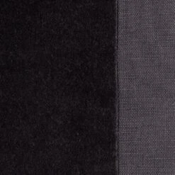 Habitat Velvet Panel Cushion - Grey & Black - 50x50cm -Habitat 2078793 R B001