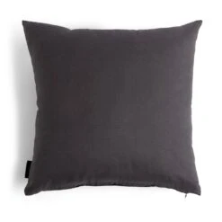 Habitat Velvet Panel Cushion - Grey & Black - 50x50cm -Habitat 2078793 R Z002A
