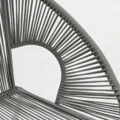 Habitat Nordic Spring Rattan Effect Garden Chair - Grey -Habitat 2159818 R B002