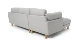 Habitat Salome Fabric Left Hand Corner Chaise Sofa - Grey -Habitat 2207351 R Z004A